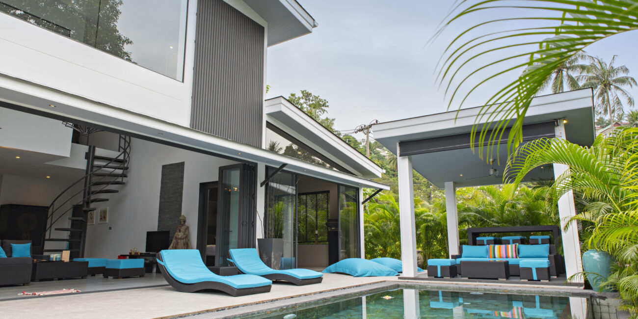 Modern 3 Bedrooms Garden Pool Villa