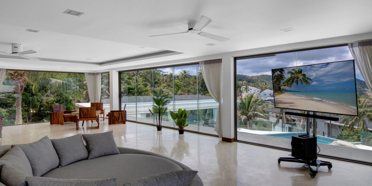 Opulent 5 Bedrooms Seaview view in Chaweng Noi