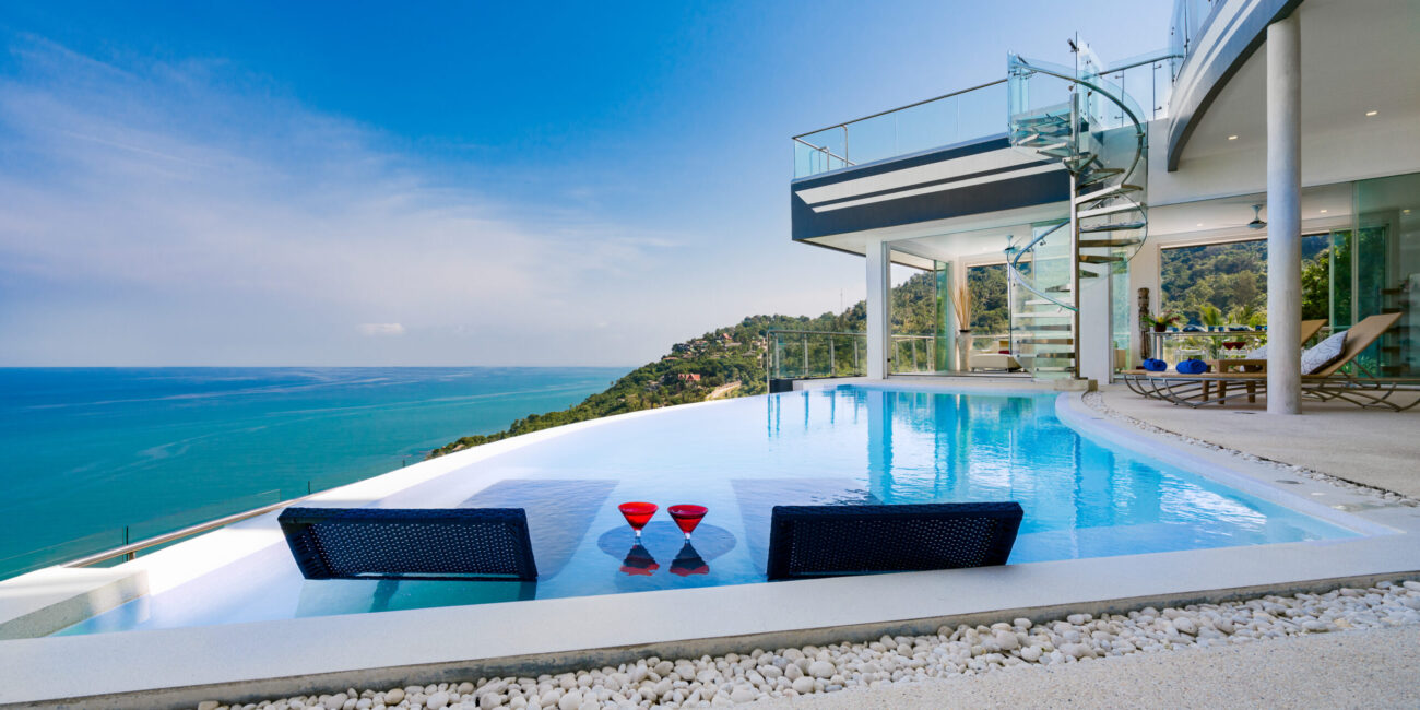 Luxury Panoramic 5 Br Seaview Villa