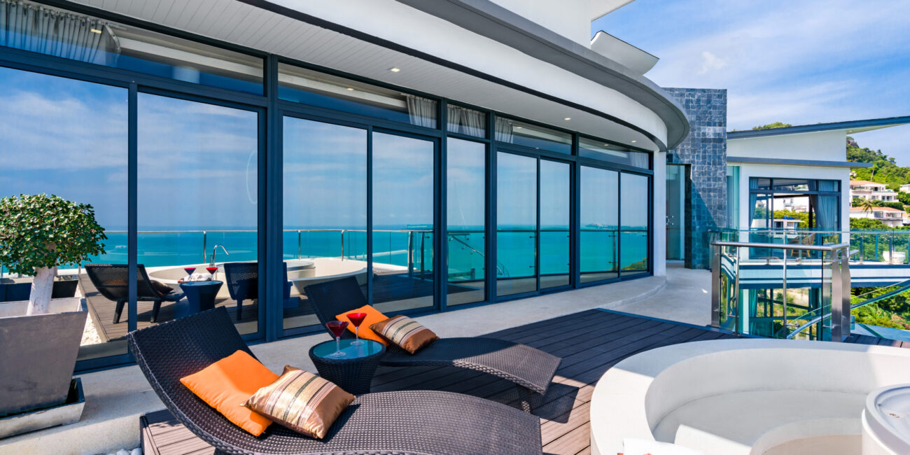 Luxury Panoramic 5 Br Seaview Villa