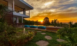 Panoramic 3 Bedrooms Seaview Villa in Maenam Hill