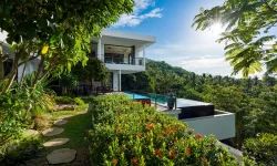 Panoramic 3 Bedrooms Seaview Villa in Maenam Hill