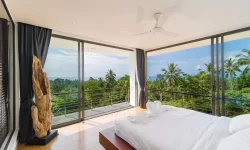 Panoramic 3 Bedrooms Seaview Villa in Maenam Hill