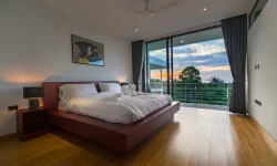 Panoramic 3 Bedrooms Seaview Villa in Maenam Hill