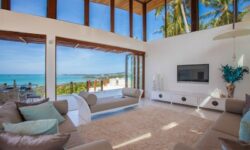 Luxury Ocean View 5 Br Villa in Maenam