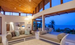 Luxury Ocean View 5 Br Villa in Maenam