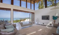 Luxury Ocean View 5 Br Villa in Maenam