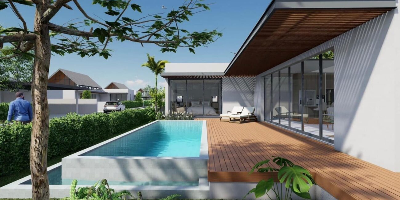 New Modern 3 Bedrooms Pool Villa In Baantai