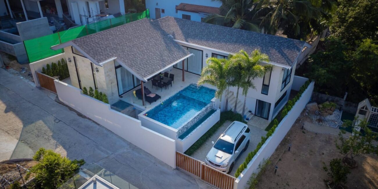 New Modern Pool Villa in Bophut