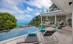 New Luxury 3 Br Sea View Pool Villa in Angthong Hill