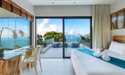 New Luxury 3 Br Sea View Pool Villa in Angthong Hill