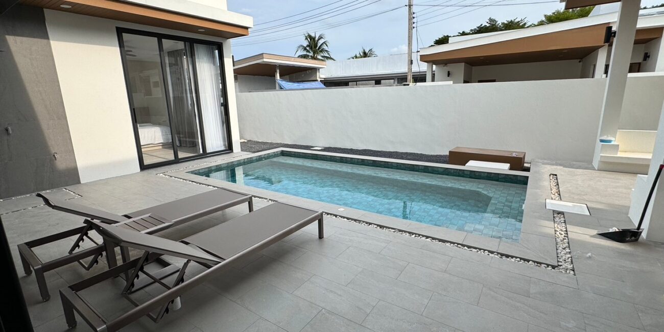 Charming 3br pool villa with garden in Bophut