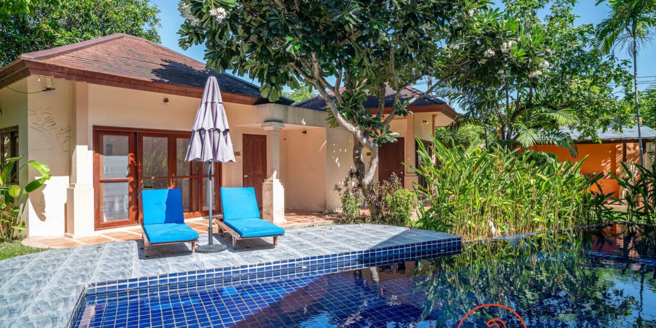 Charming Tropical 3 Bedrooms garden villa in prime location