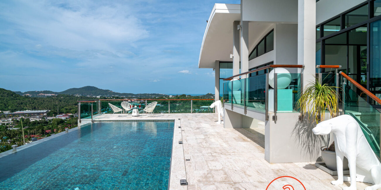 Elegant Luxury Seaview 3 Br Pool Villa