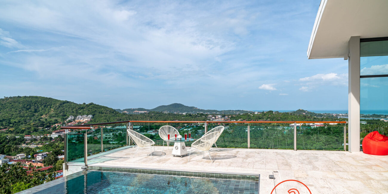 Elegant Luxury Seaview 3 Br Pool Villa