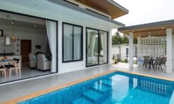 New Modern 2 Bedrooms pool villa in Maenam