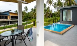 New Modern 2 Bedrooms pool villa in Maenam