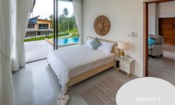 New Modern 2 Bedrooms pool villa in Maenam