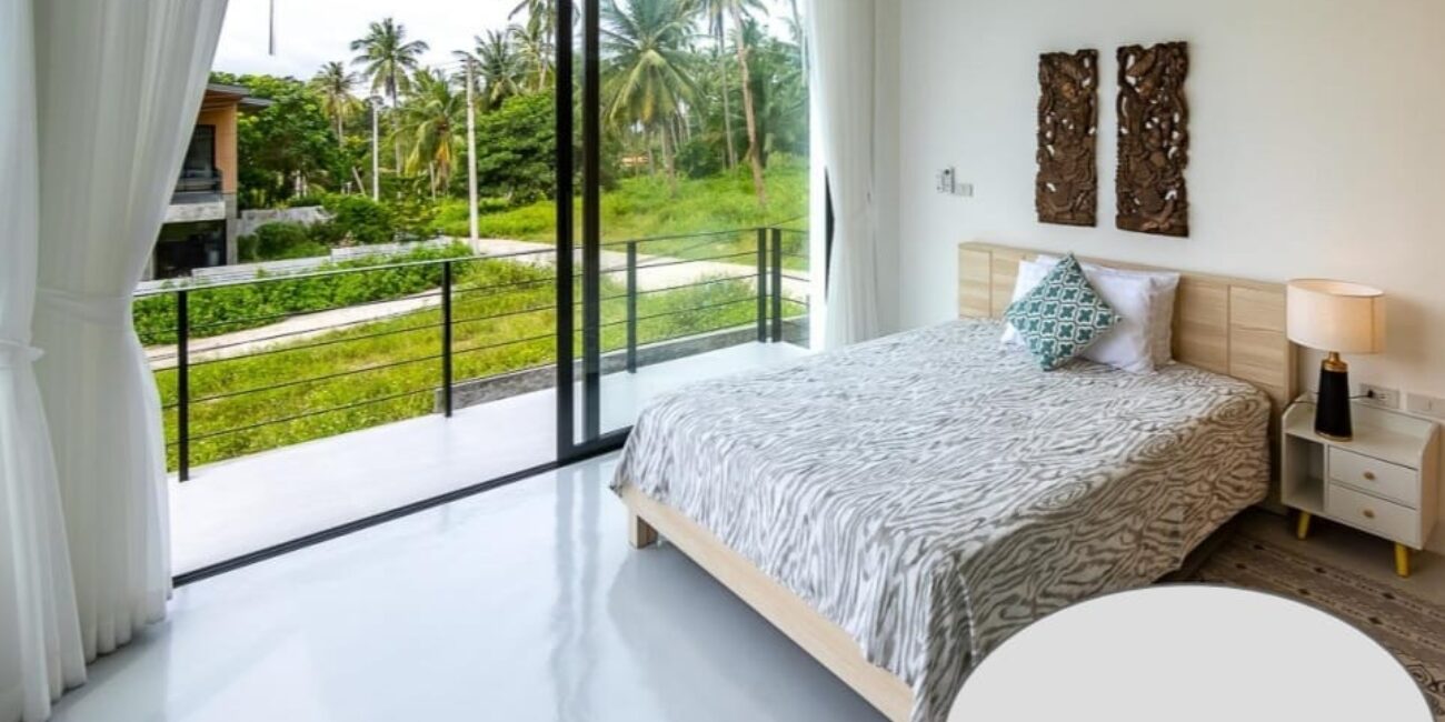 New Modern 2 Bedrooms pool villa in Maenam