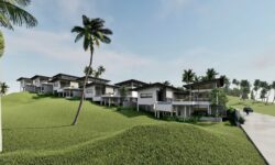 New 3 Bedrooms seaview pool villa in Maenam Hillside