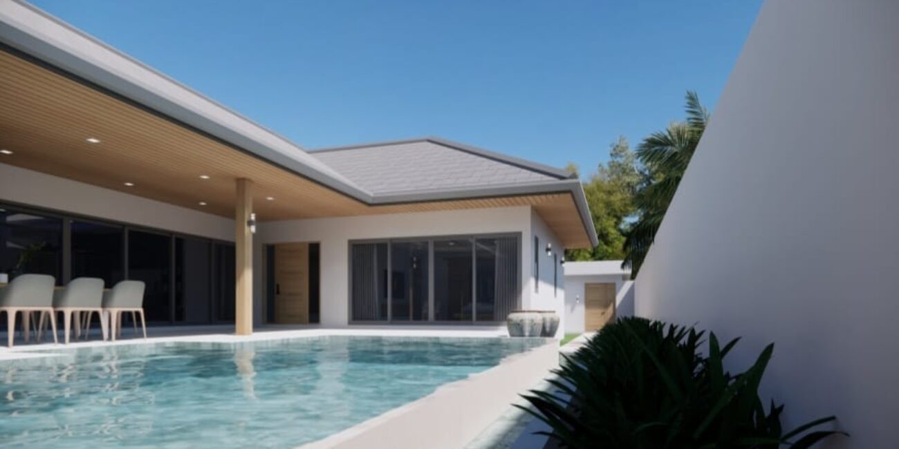 New 4 Bedrooms on big land plot in Lamai