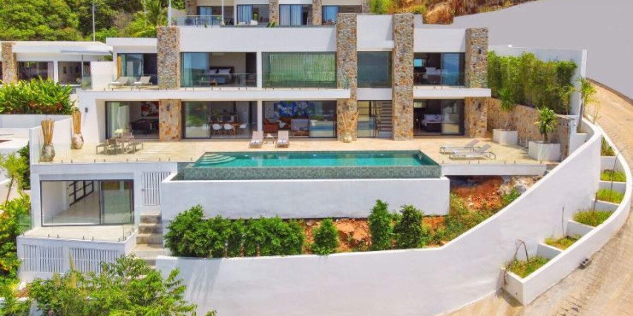 Luxury Seaview 4 Br Villa in Bophut Hill