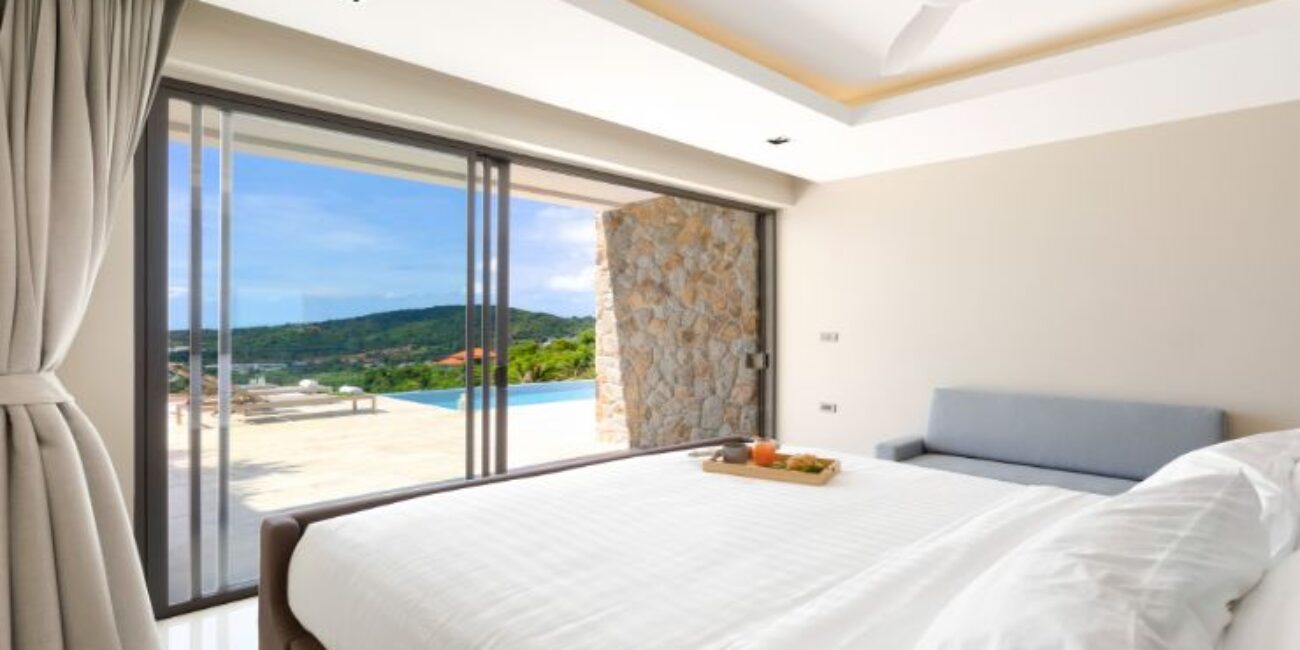 Luxury Seaview 4 Br Villa in Bophut Hill