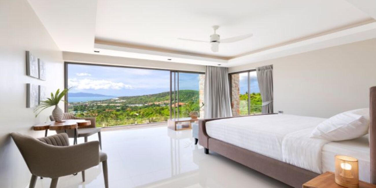 Luxury Seaview 4 Br Villa in Bophut Hill