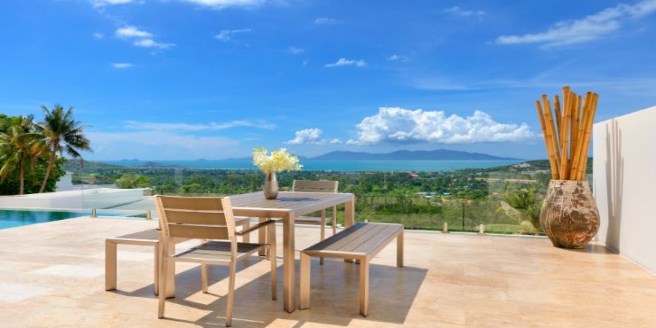 Luxury Seaview 4 Br Villa in Bophut Hill