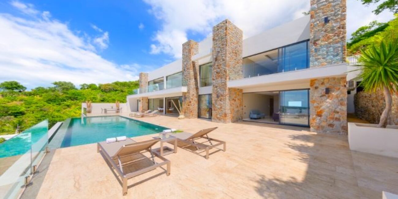 Luxury Seaview 4 Br Villa in Bophut Hill