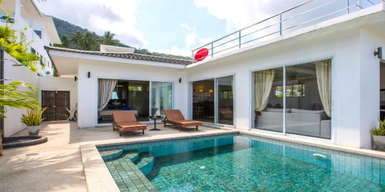 Modern Seaview 3 Br Villa in Chaweng Hill