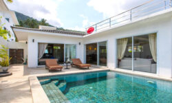 Modern Seaview 3 Br Villa in Chaweng Hill