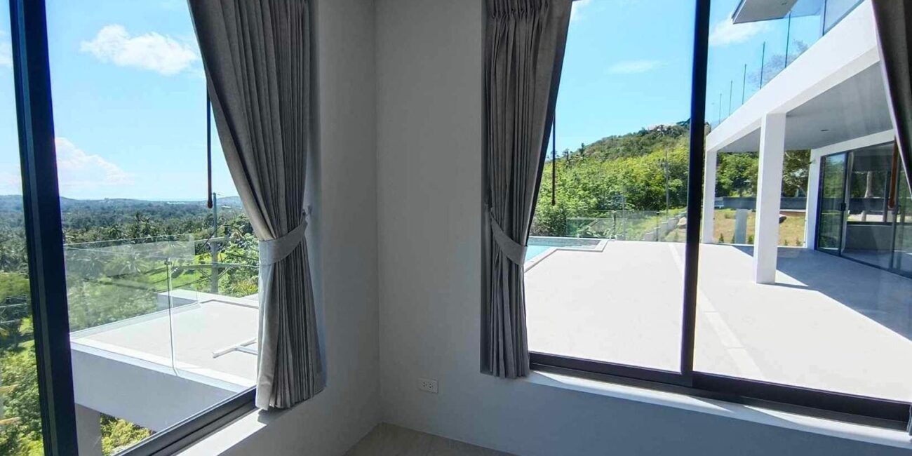 Modern villa 4br with stunning view in maenam