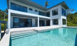 Modern villa 4br with stunning view in maenam