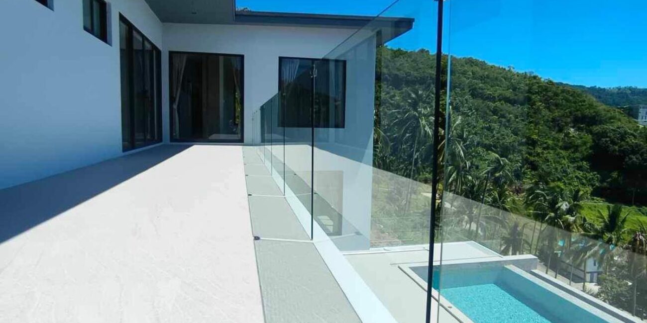 Modern villa 4br with stunning view in maenam