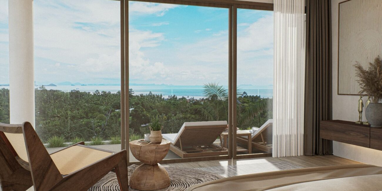 Penthouse Seaview “The leaf service apartment In Angthong (Off-plan)”