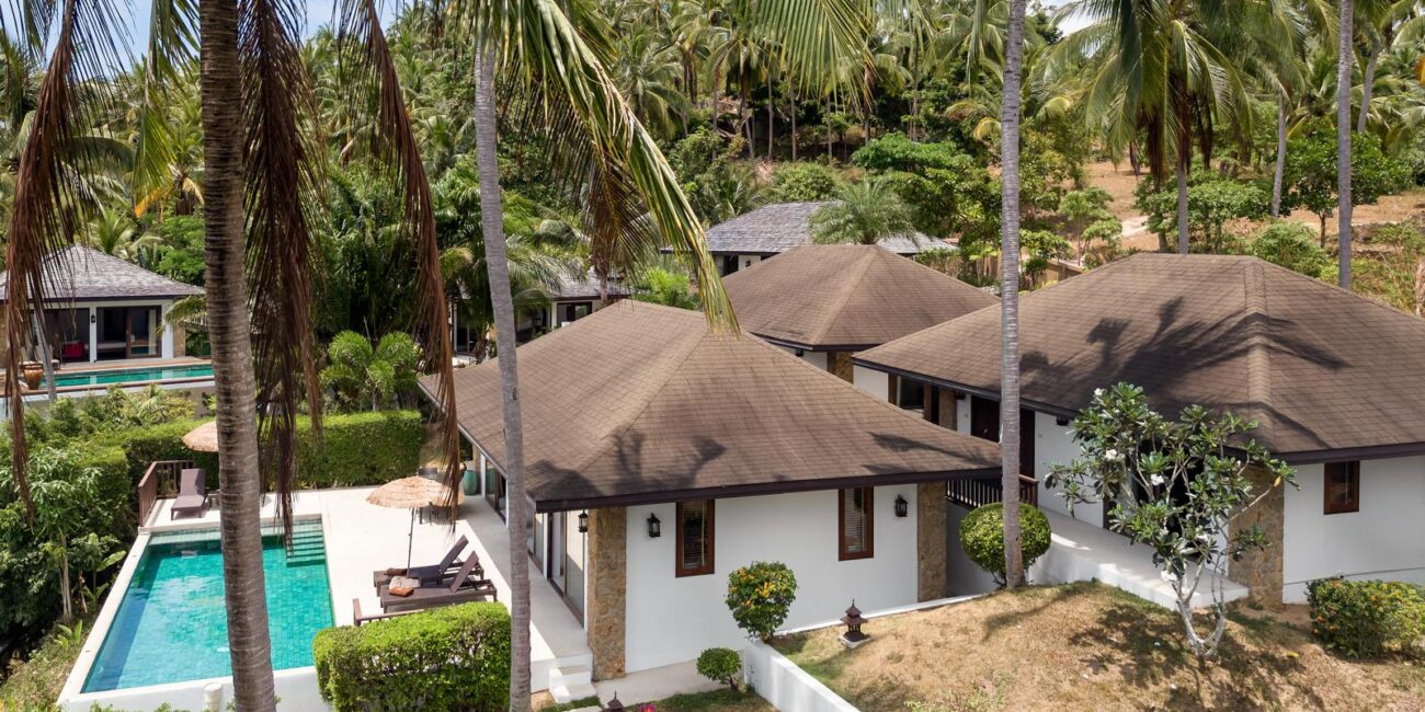 Balinese villas in Chaweng Noi