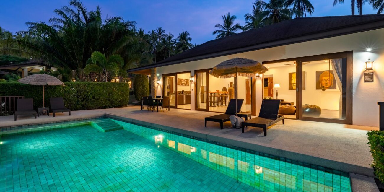 Balinese villas in Chaweng Noi