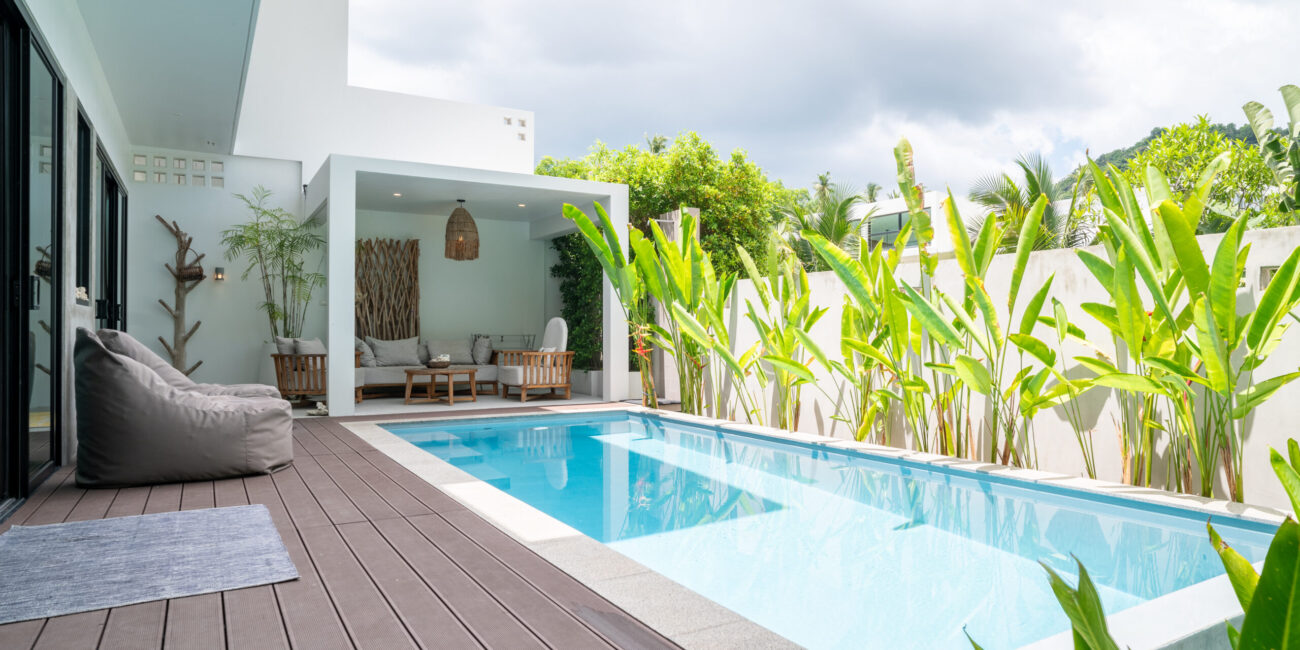 Modern balinese villa 4br in maenam