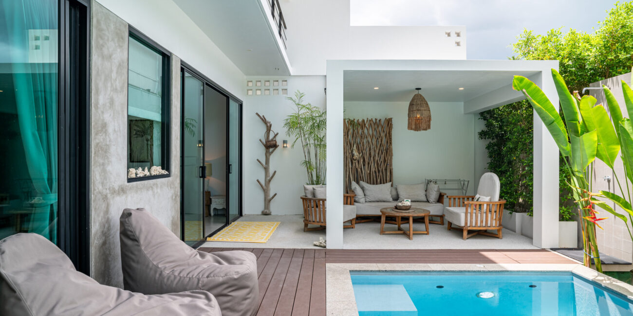 Modern balinese villa 4br in maenam