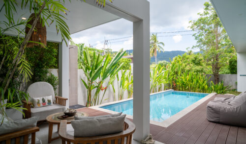 Modern balinese villa 4br in maenam