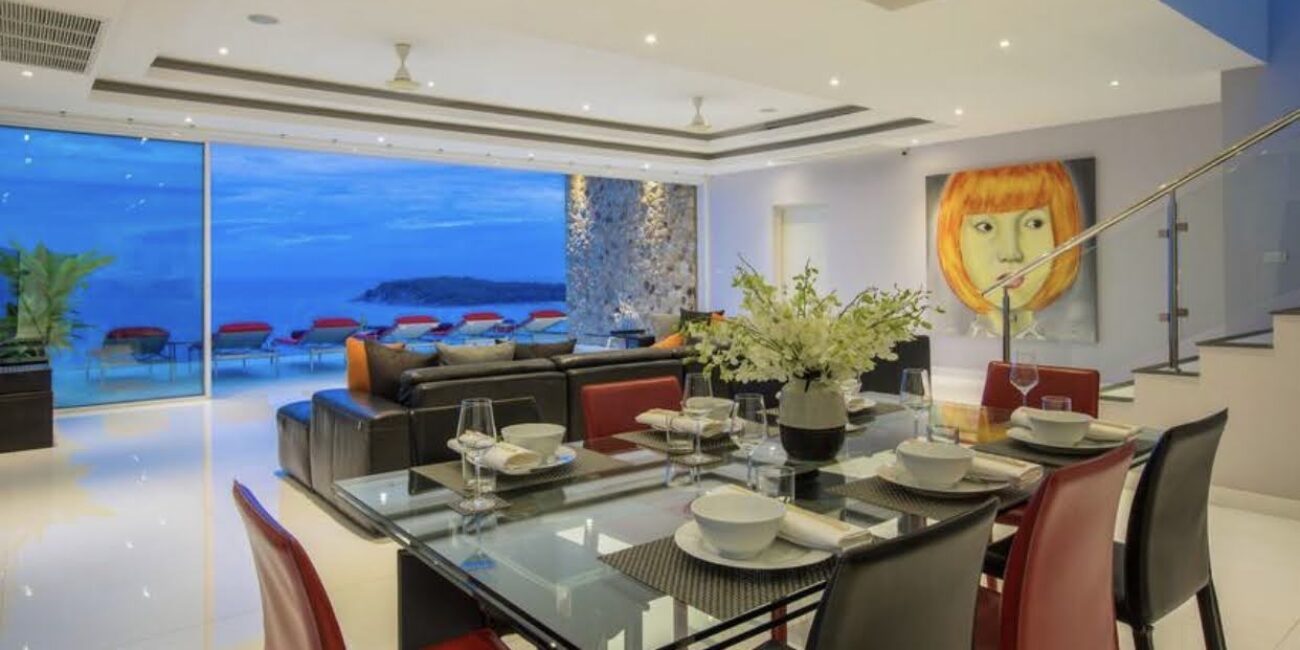 Grand Seaview Villa 4br In Chaweng