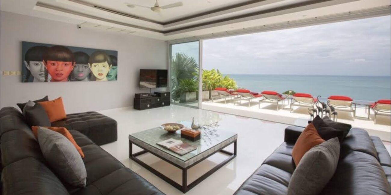 Grand Seaview Villa 4br In Chaweng