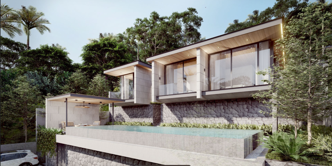 Modern tropical 4br villa in Chaweng Noi (Off-plan)