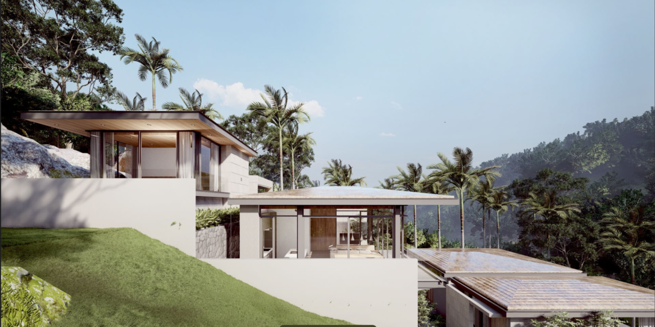 Modern tropical 4br villa in Chaweng Noi (Off-plan)