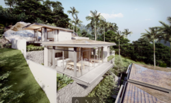 Modern tropical 4br villa in Chaweng Noi (Off-plan)