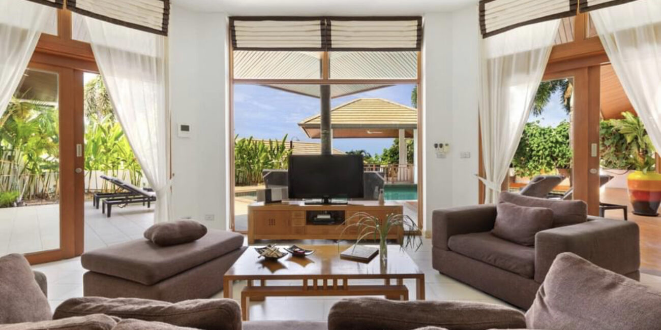 Luxury 3 Br villa near choengmon in plailaem