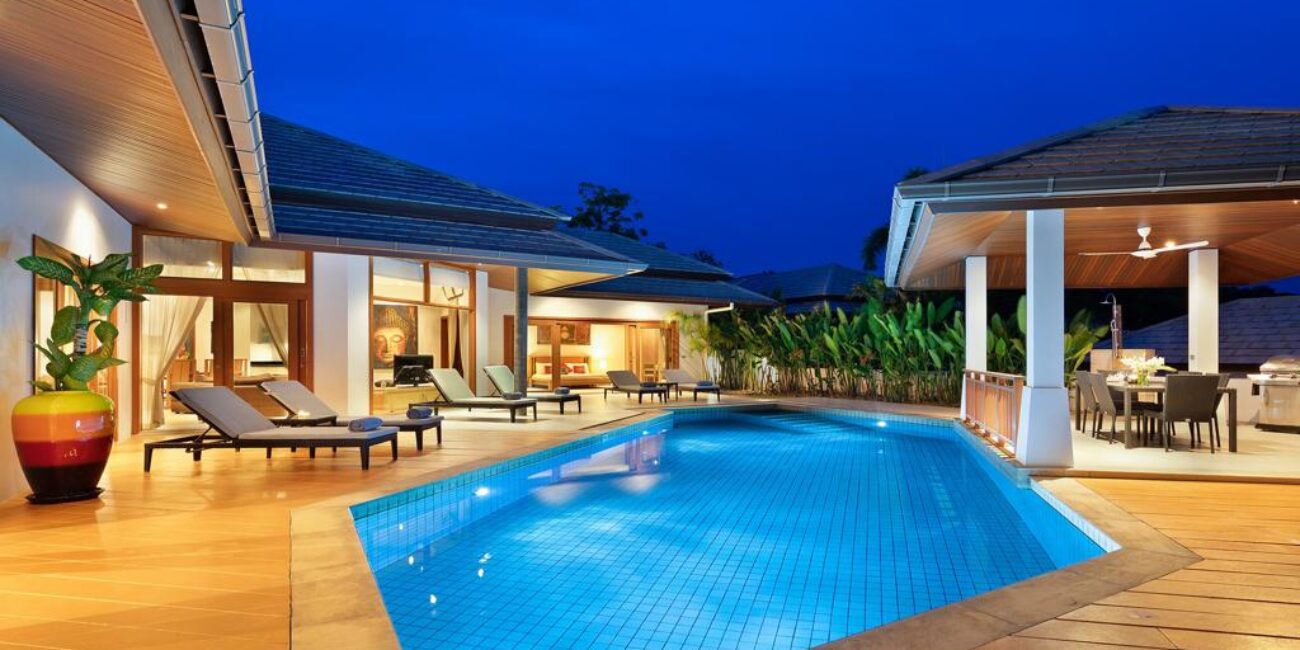 Luxury 3 Br villa near choengmon in plailaem