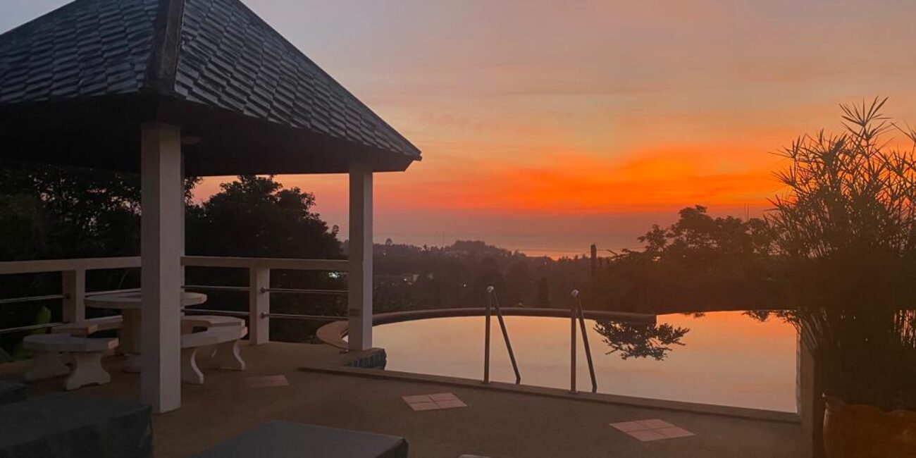 Sunset view villa 7br in Nathon