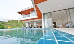 Luxury villa with seaview 4br in bophut